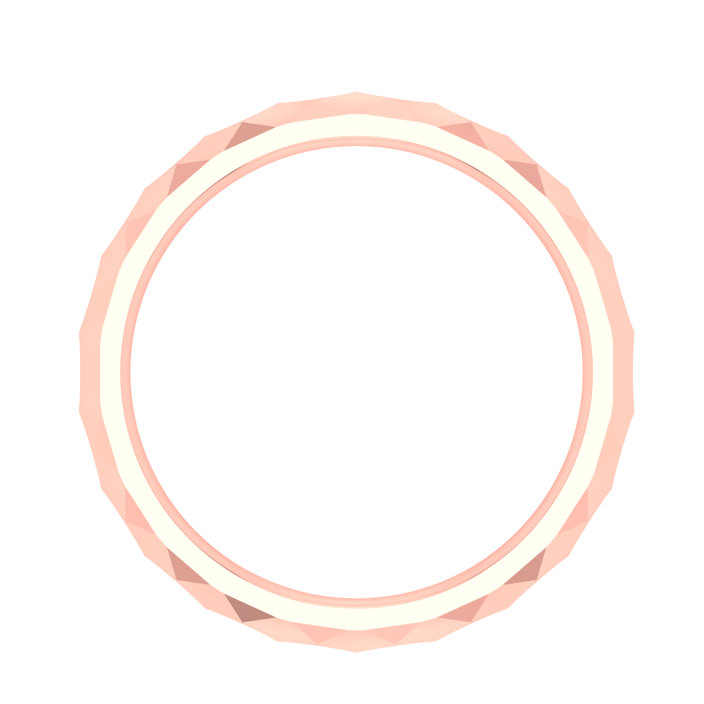 'The Classic' Faceted, 4 MM